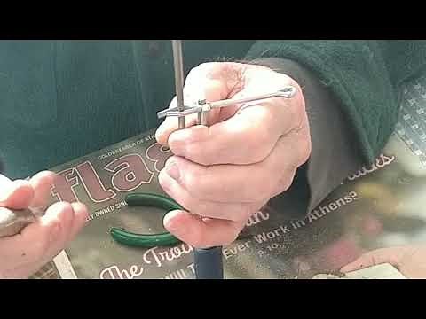 Make your own one needle knitting tool