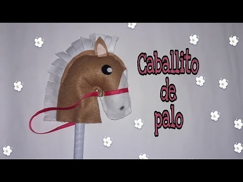 Como hacer un caballito de palo