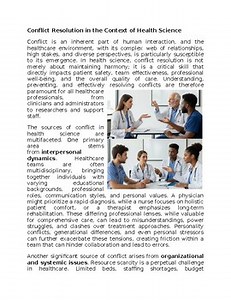 Conflict Resolution in Health Worksheet for Sub-Plan or Classwork & Homework