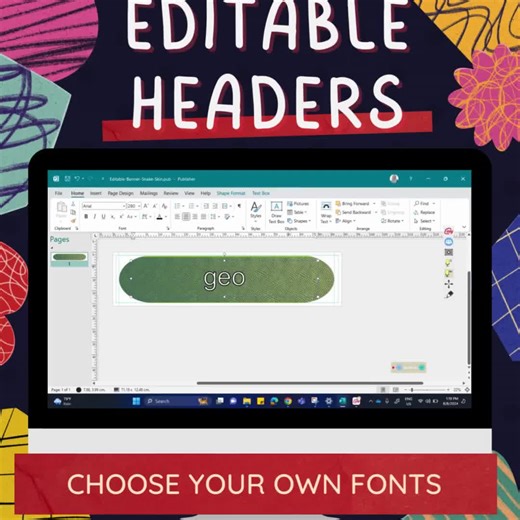 EDITABLE BANNERS / HEADERS - Etsy