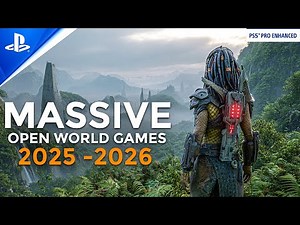 TOP 20 Most BADASS MASSIVE OPEN WORLD Games with INSANE Graphics of 2025/2026 | PS5, PC, Xbox Series