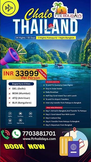 I Saved ₹33,999 on My THAILAND TRIP with This BUDGET FLIGHT Package!