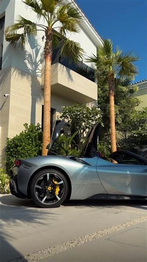 The best time to show up in a convertible. With the 2024 Ferrari SF90 Spider, to be exact.