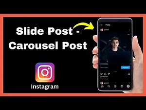 How To Make Instagram Slide Post - Carousel Post (Quick Tutorial)