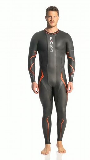 ROKA Men's Maverick Elite II Fullsleeve Wetsuit | SwimOutlet.com