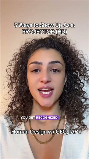 5 ways to Show Up in Life as a Human Design Projector #Alignment