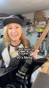 Aujourd'hui: C'est quoi la toune? 90's metal edition #guitare #guitariste #quiz #stephanie #metal