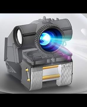 Vidéoprojecteur, PODOOR Mini Projecteur Soutien Full HD 1080P Retroprojecteur Portable, Petit mais q