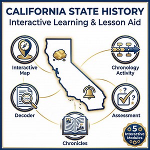 California State History Interactive | Maps, Timeline, Quiz & Document Decoder