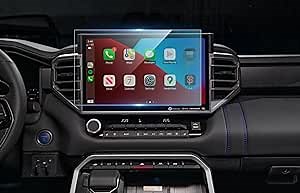 Screen Protector Compatible with 2022+ Tundra/2023 Sequoia 14 Inch Touchscreen,9H Hardess Shock Resistant,Multimedia Display Tempered Glass Screen Protector