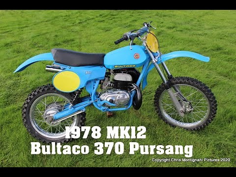 Classic Dirt Bikes "1978 Bultaco 370 Pursang Twinshock"