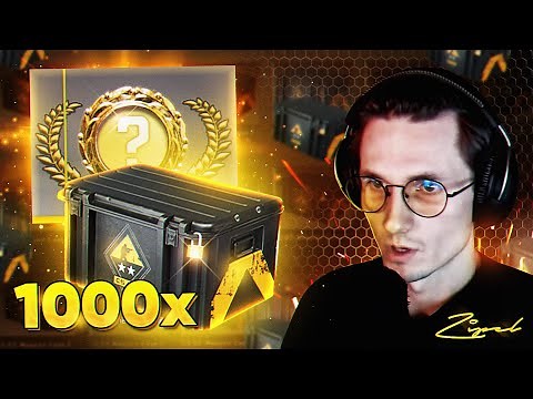 Opening 1000 Weapon Case 2's! (feat. Zipel)