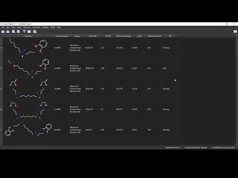 QSAR Modeling Tutorial Using a Free QSAR Software (ChemMaster)