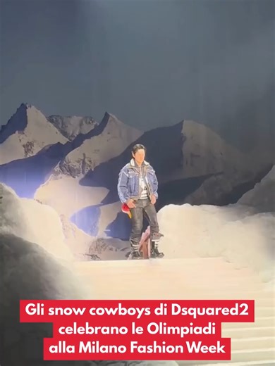 Dsquared2 alla Milano Fashion Week: Moda Canadese in Montagna