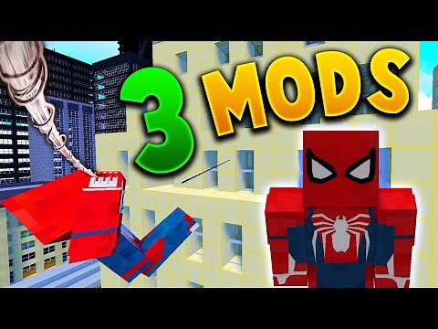🕸️ 3 MODS de SPIDERMAN No Way Home 🕸️ para Minecraft 🕷️ en 2023 y 2024