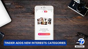 23K views · 85 reactions | Just in time for Valentine's Day, Tinder is trying to match you with exactly what you're looking for in a partner.  | ABC7 | Facebook