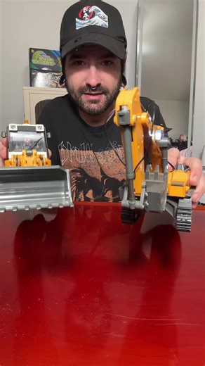 Metal rc excavator and loader