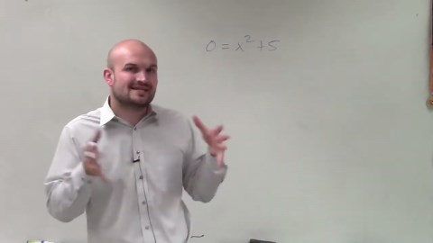 How to solve a quadratic by applying the square root method