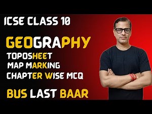 Boards Marathon Geography | MCQ Questions in Geography | Class 10 ICSE | @sirtarunrupani​