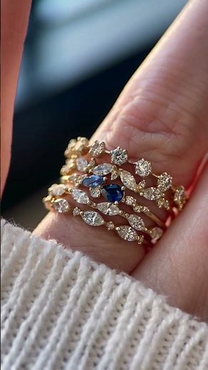 Wedding Bands for Women: Stacking Diamond Bands