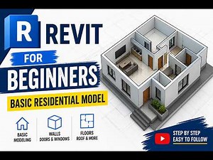 REVIT- Basics for Beginners | Walls, Floors & Basic House Modelling.
