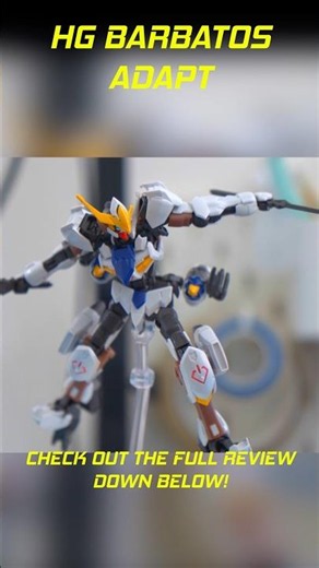 HG GUNDAM BARBATOS ADAPT BUILD #gundam #gunpla