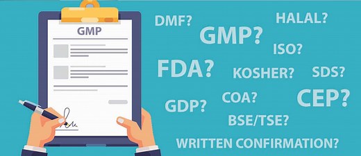 What is GMP, FDA, DMF, and CEP: What the Differences
