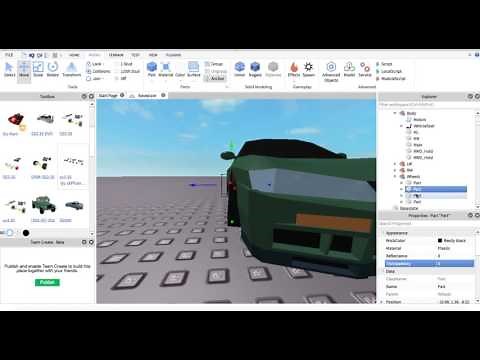 Roblox Car Tutorial - Starting off