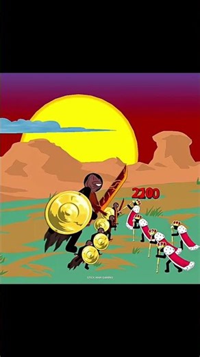 General Archer Unite Can Beat Boss Giant 🥵 #stickwarlegacy #shorts