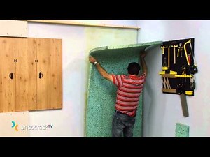 Aislar una pared con paneles encolados (Bricocrack)