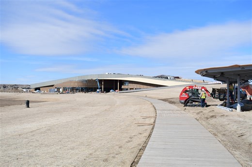 Theodore Roosevelt Presidential Library reaches final stages of construction