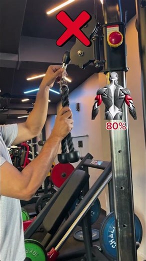 Upgrade Your Triceps Workout with This Ergonomic Rope Attachment✅