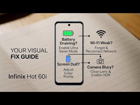 Infinix Hot 60i – Top Tips, Hidden Features & Common Fixes (Battery, Wi-Fi, Screen, Camera)