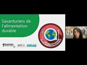 Webinaire - Lancement des Savanturiers de l'alimentation durable