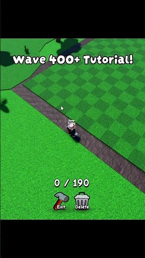 400+ Waves Tutorial in Build a Base RNG #roblox #gaming #rng