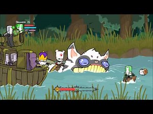 Castle Crashers - Catfish Boss
