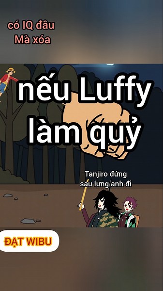 What if Luffy from One Piece became a demon in Demon Slayer: Kimetsu no Yaiba