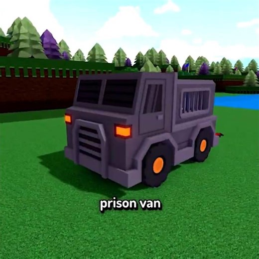 ROBLOX PRISON VAN in Build a Boat #roblox #buildaboat