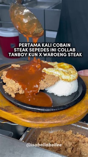 Steak Pedas Nashville Sauce dari Tanboy Kun