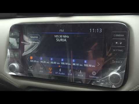 FM 105.3MHz RDS PS text transition from RTM Johor FM to Suria FM during co-channel interference