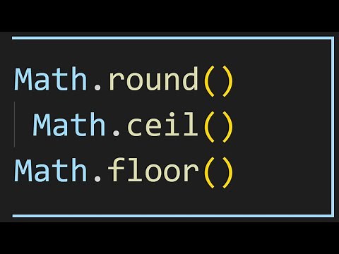 JavaScript Math.ceil, Math.floor, and Math.round Functions Explained