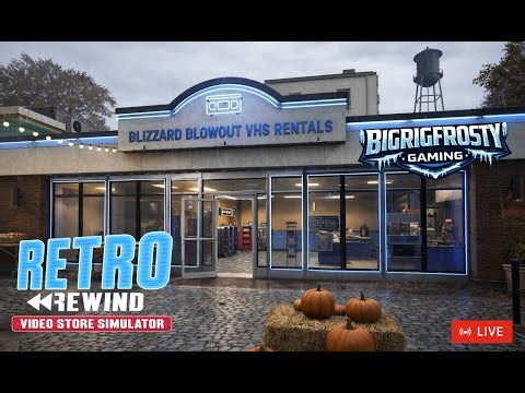 Running My Own Video Rental Store! Release Day! Retro Rewind Video Store Simulator