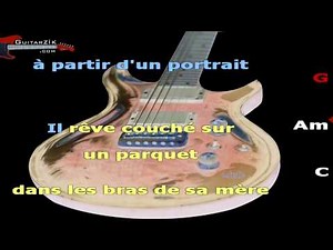 Le portrait (V1 - Version pour Chanteur / Guitariste) - Calogero