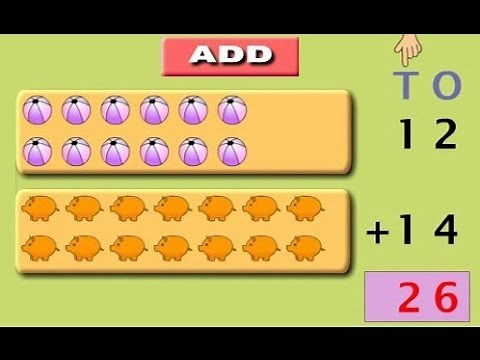 Learn Addition for class 2 - kids learning