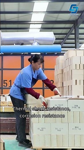 Thermal Shock Resistant Fireclay Brick: Industrial Applications #refractorymaterial #fireclaybrick