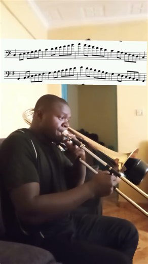 C and G major scales for trombone