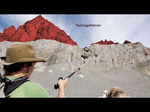 Graubünden - Alpenbildung und Glarner Hauptüberschiebung
