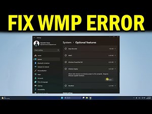 How To Fix All Windows Media Player Issue or Error in Windows 11