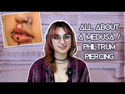 Guide to Philtrum / Medusa Piercing