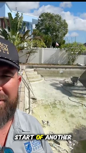 What’s up everyone, Darren Griffin with Legacy Custom Pools. We’re kicking off another major pool renovation — and as you can see, this one’s a total mess right now. But when we’re done? It’s going to be a total showstopper. ✅ New Sun Deck ✅ Swim-Out Bench ✅ Complete Interior Chip-Out & Remodel Stay tuned for progress updates and before-and-after shots. This one’s gonna be special.  #LegacyCustomPools #PoolLife #tampa #PoolGoals | Legacy Custom Pools | Facebook